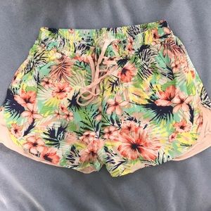 Summer floral shorts